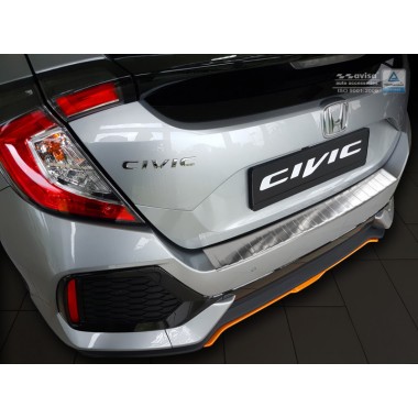 Накладка на задний бампер Honda Civic X (2017-) бренд – Avisa главное фото